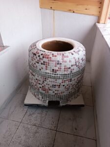 Tandırcı samet usta balkon teras tandır