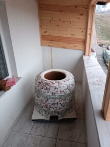 Tandırcı samet usta balkon teras tandır